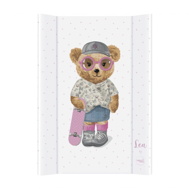 Повивальна дошка Cebababy 50x70 Fluffy Puffy W-203-132-684, Lea, дівчинка