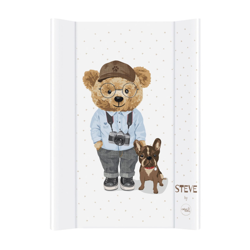 Повивальна дошка Cebababy 50x70 Fluffy Puffy W-203-132-687, Steve, хлопчик