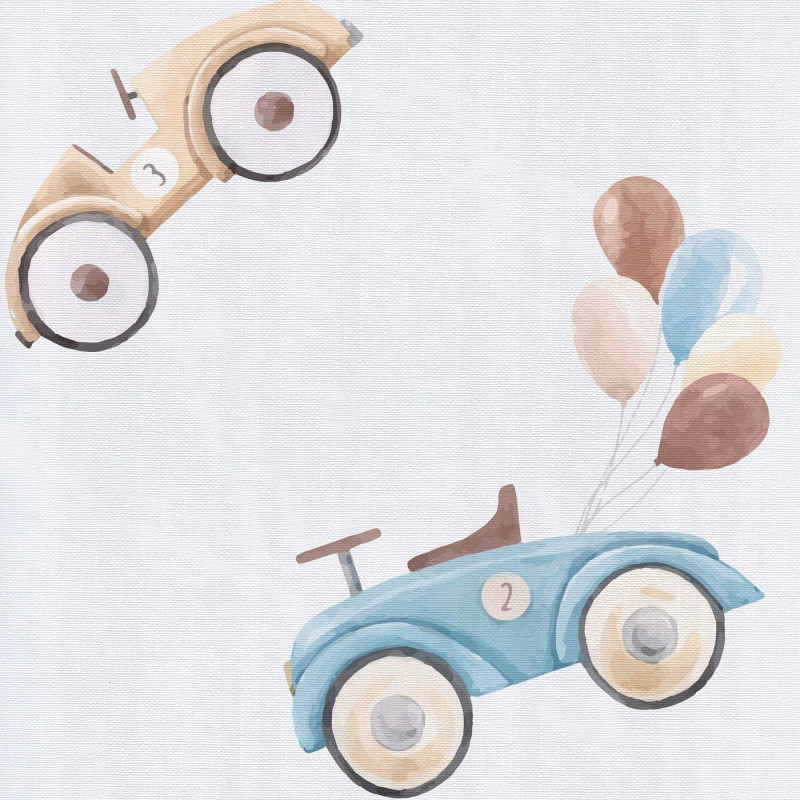 Повивальна дошка Cebababy 50x70 Retro Autumn W-203-000-640, Retro Cars, білий