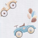 Повивальна дошка Cebababy 50x70 Retro Autumn W-203-000-640, Retro Cars, білий