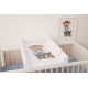 Повивальна дошка Cebababy 50x70 Watercolor Word W-203-123-649, Born to be wild, білий