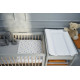 Повивальний матрац Cebababy 50x70 Caro Premium line W-143-079-101, white, білий