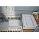 Повивальний матрац Cebababy 50x70 Caro Premium line W-143-079-260, grey, сірий