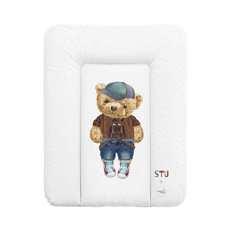Повивальний матрац Cebababy 50x70 Fluffy Puffy W-143-132-683, Stu, хлопчик