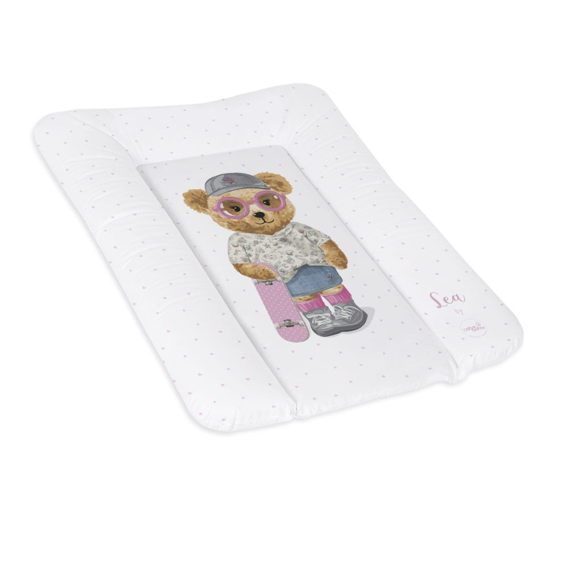 Повивальний матрац Cebababy 50x70 Fluffy Puffy W-143-132-684, Lea, дівчинка