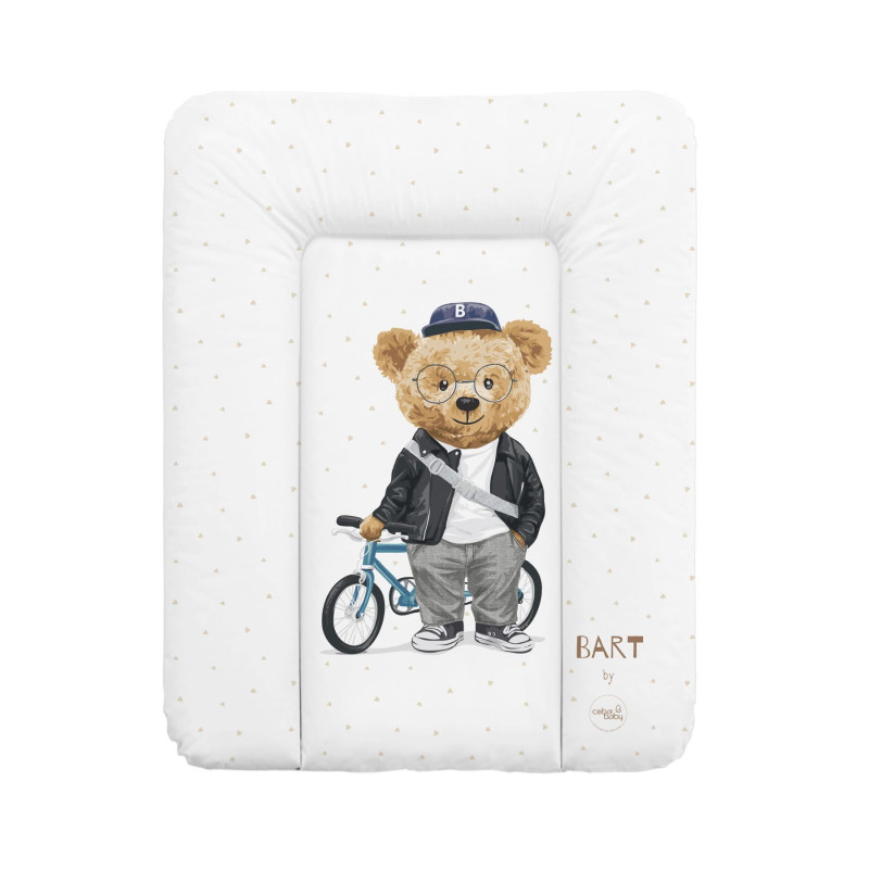 Повивальний матрац Cebababy 50x70 Fluffy Puffy W-143-132-686, Bart, хлопчик