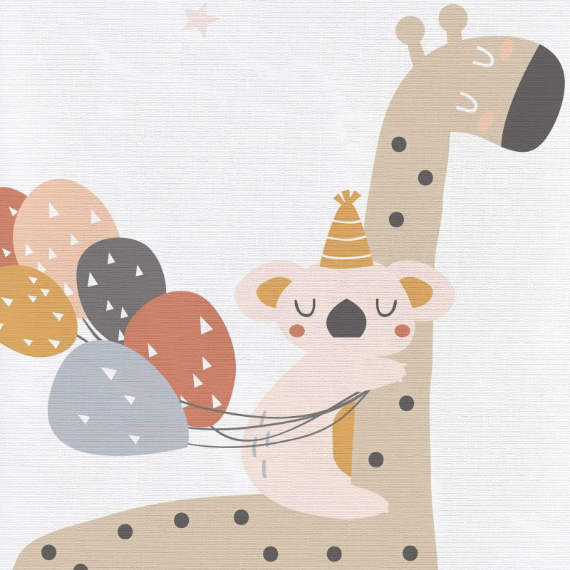 Повивальний матрац Cebababy 50x70 Retro Autumn W-143-000-637, Giraffe, білий
