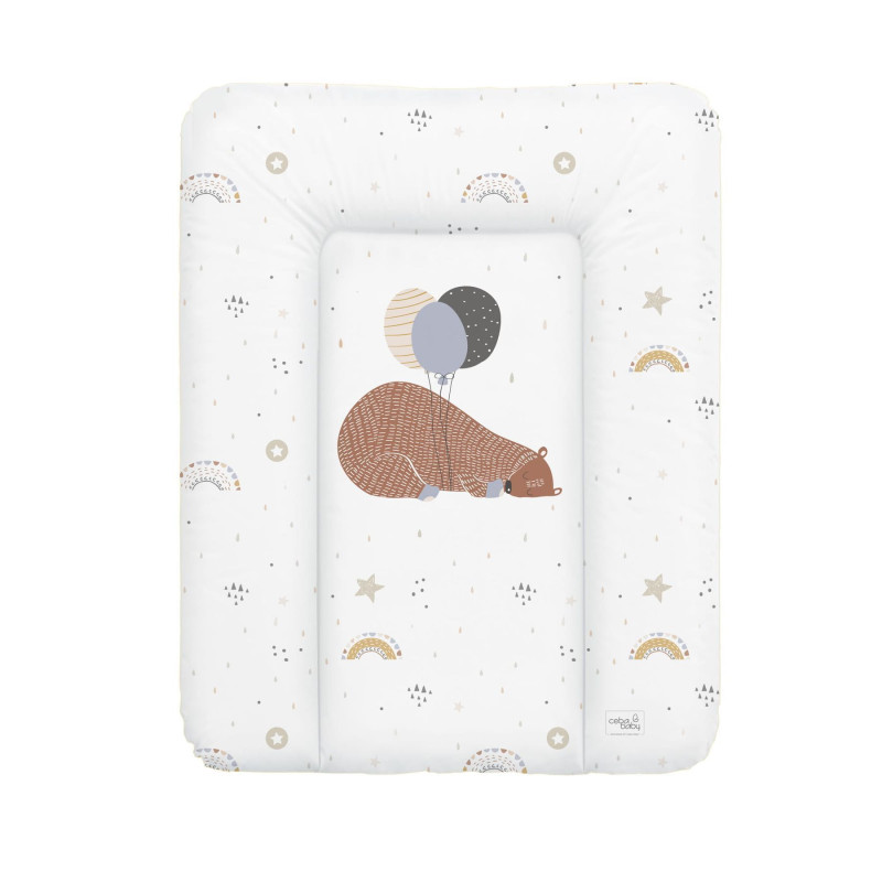 Повивальний матрац Cebababy 50x70 Retro Autumn W-143-000-638, Big Bear, білий