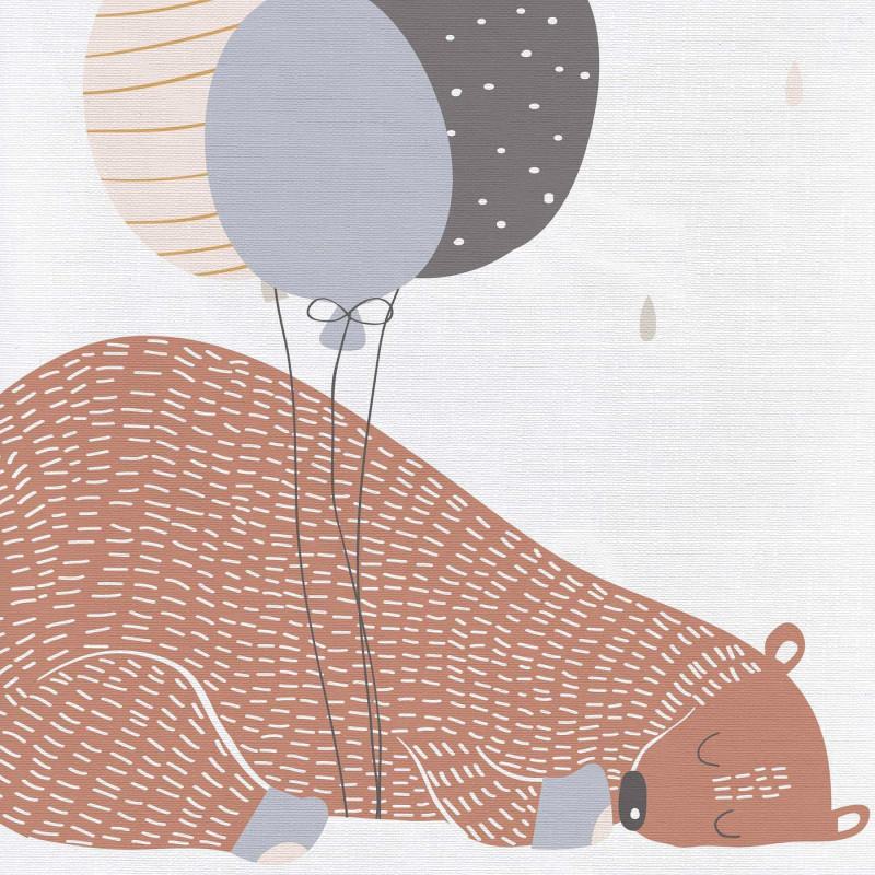Повивальний матрац Cebababy 50x70 Retro Autumn W-143-000-638, Big Bear, білий