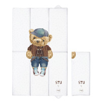 Повивальний матрац Cebababy 50x80 Fluffy Puffy W-307-132-683, Stu, хлопчик