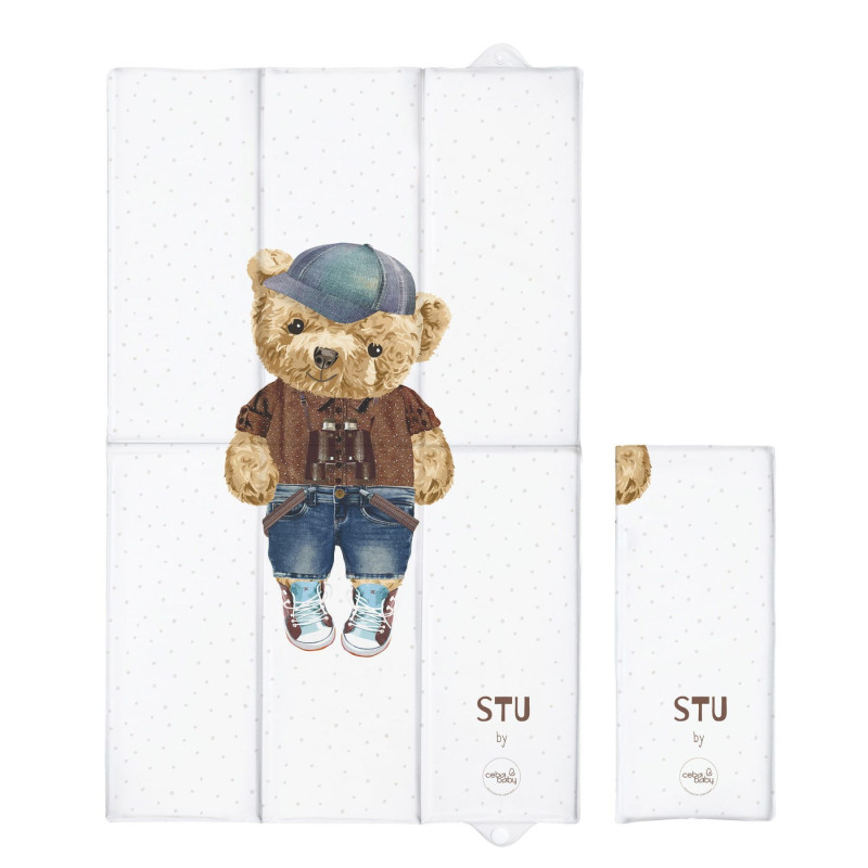 Повивальний матрац Cebababy 50x80 Fluffy Puffy W-307-132-683, Stu, хлопчик