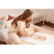 Повивальний матрац Cebababy 85x72 Caro Premium line W-134-079-137, pink, рожевий