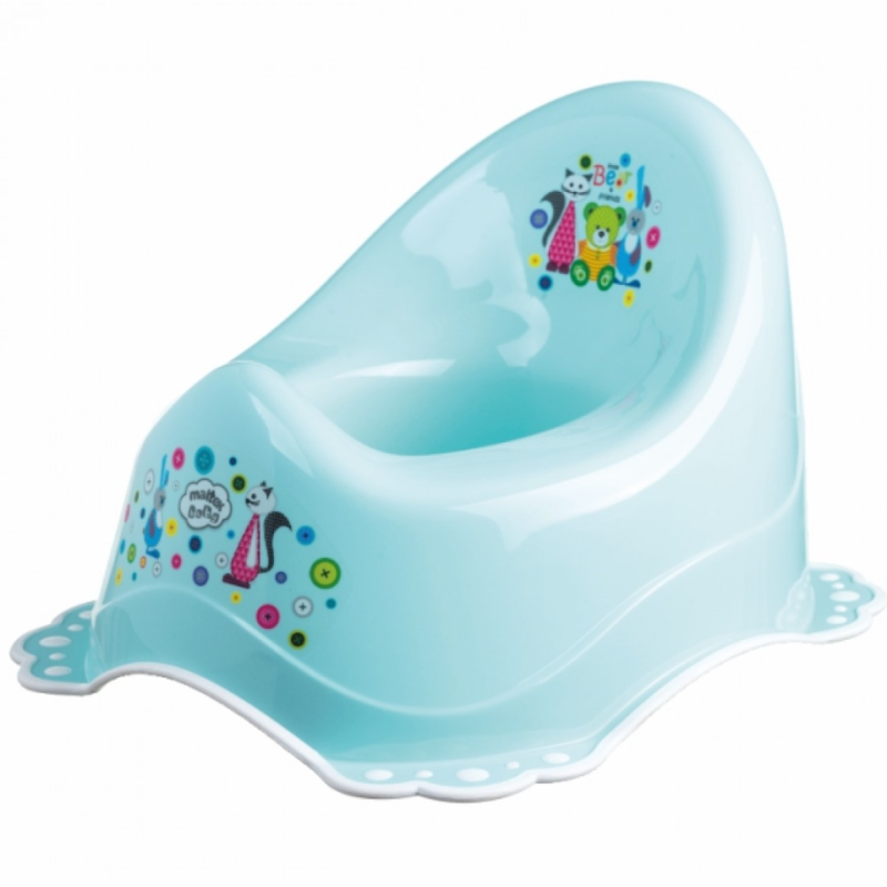 Горщик Maltex Bear&Friends 2K 5313 5313_39, mint/white, м