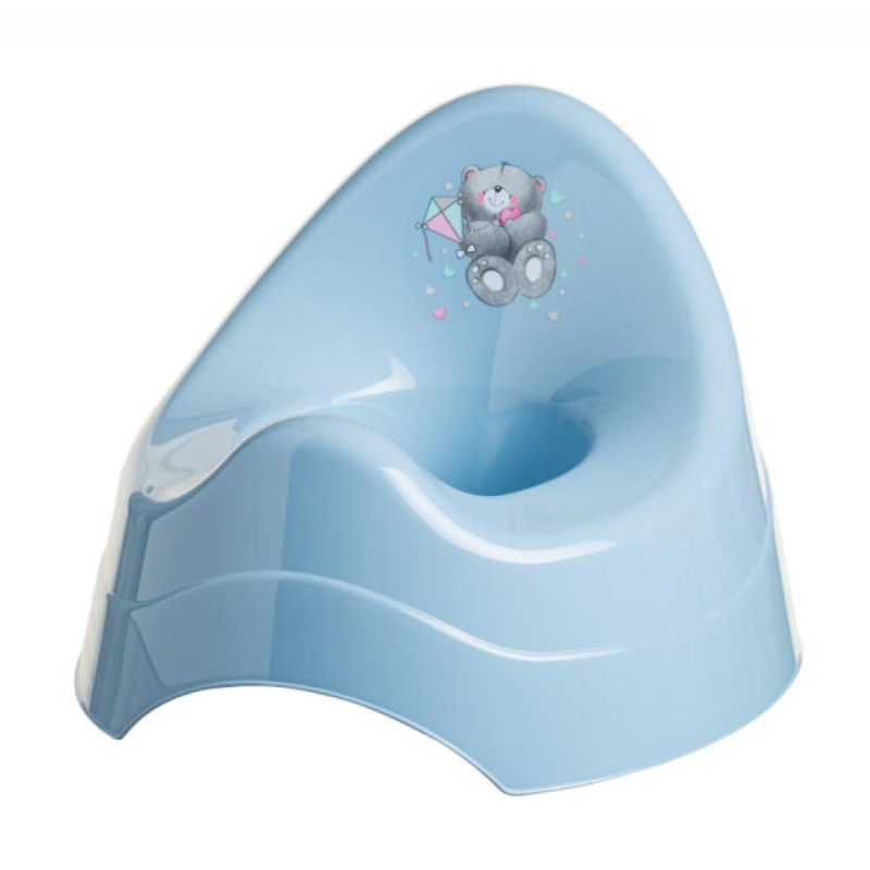Горщик Maltex Bears 2077 2077_36, dirty blue, блакитний