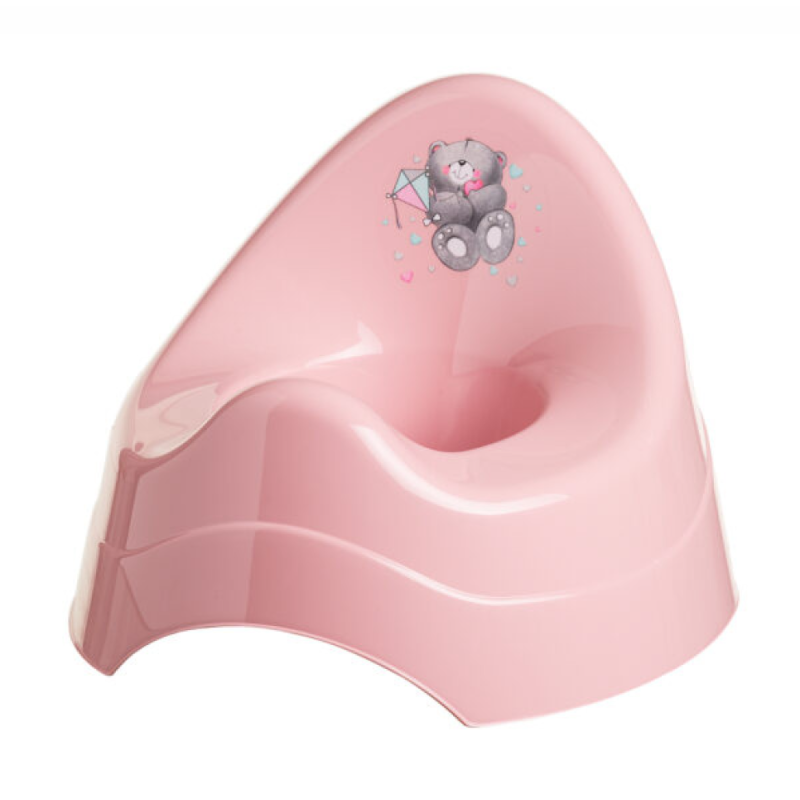 Горщик Maltex Bears 2077 2077_42, dirty rose, рожевий