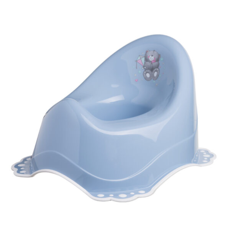 Горщик Maltex Bears 2K 4064 4064_36, smoky blue/white, білий/блакитний