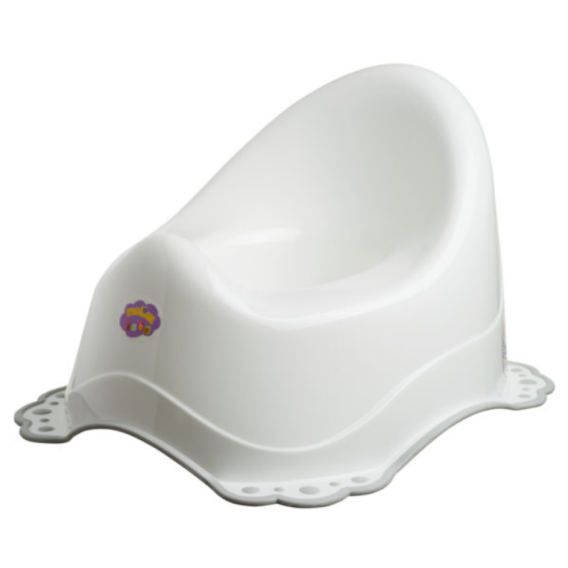 Горщик Maltex Classic 2K 7200 7200_01, white/grey, сірий/білий