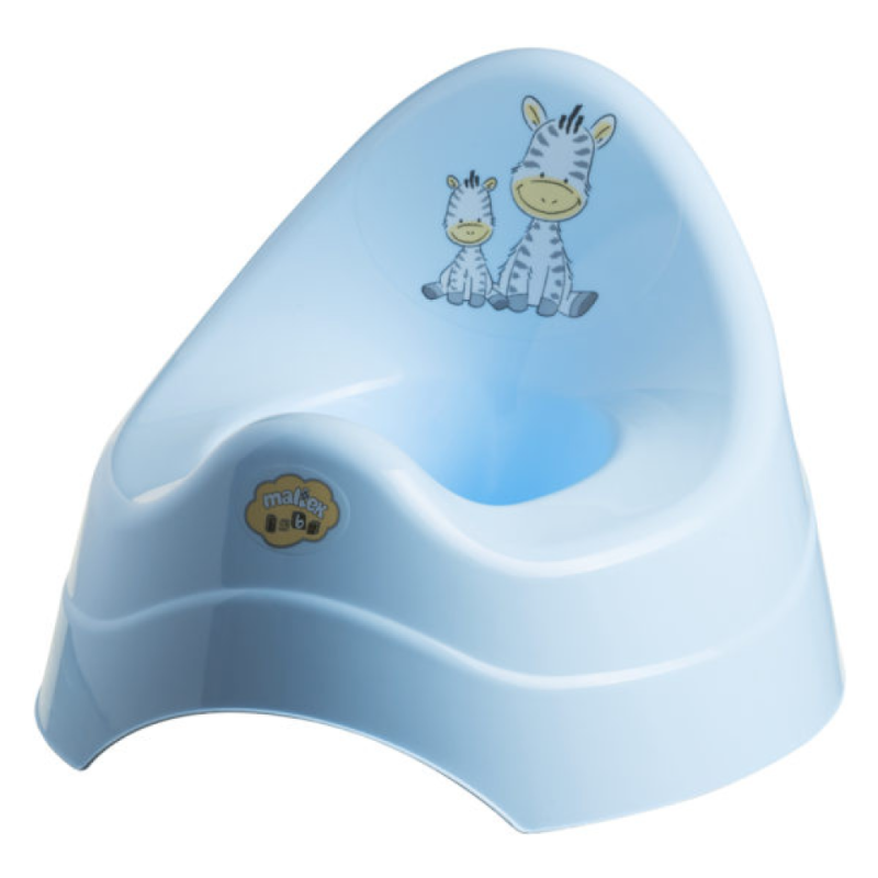 Горщик Maltex Zebra 6500 6500_35, blue, блакитний