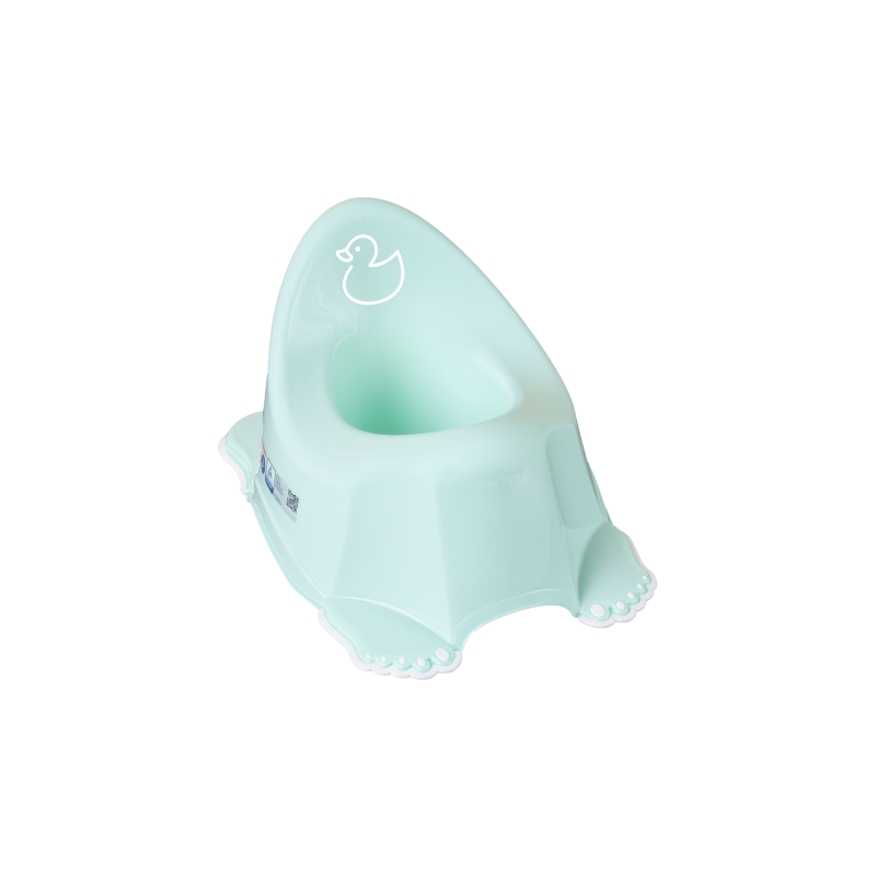Горщик Tega PO-070 Качечка музичний антиковз PO-070-131, light green , світло зелений