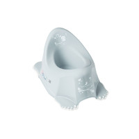 Горщик Tega SO-001 Сова без музики SO-001-106, grey, сірий