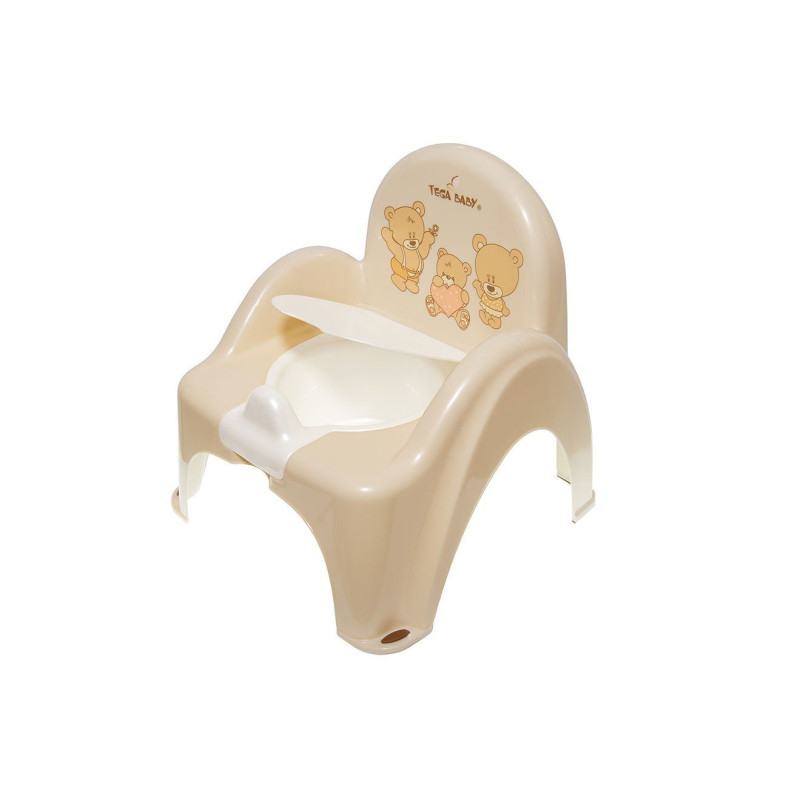 Горщик крісло Tega MS-012 Ведмедик MS-012-119, beige, бежевий