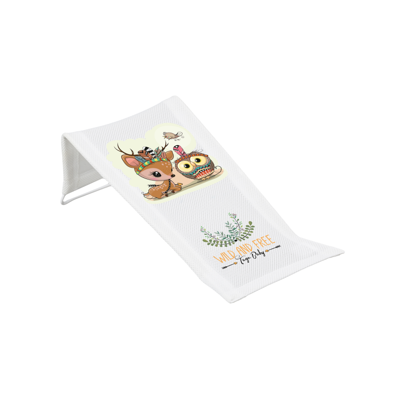 Горка для купання 3D мембрана Tega DZ-026 Дикий захід DZ-026-103 Deer, white/pink, білий/рожевий