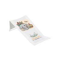 Горка для купання 3D мембрана Tega DZ-026 Дикий захід DZ-026-103 Elephant, white/green, білий/зелений