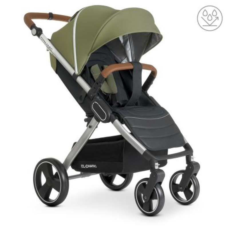 Коляска дитяча ElCamino ME 1053 DYNAMIC v.2 Khaki