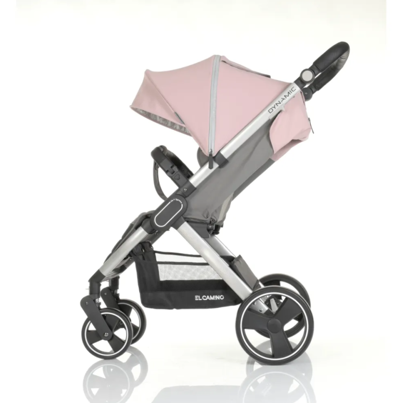 Коляска дитяча ElCamino ME 1053 DYNAMIC v.2 Pale Pink