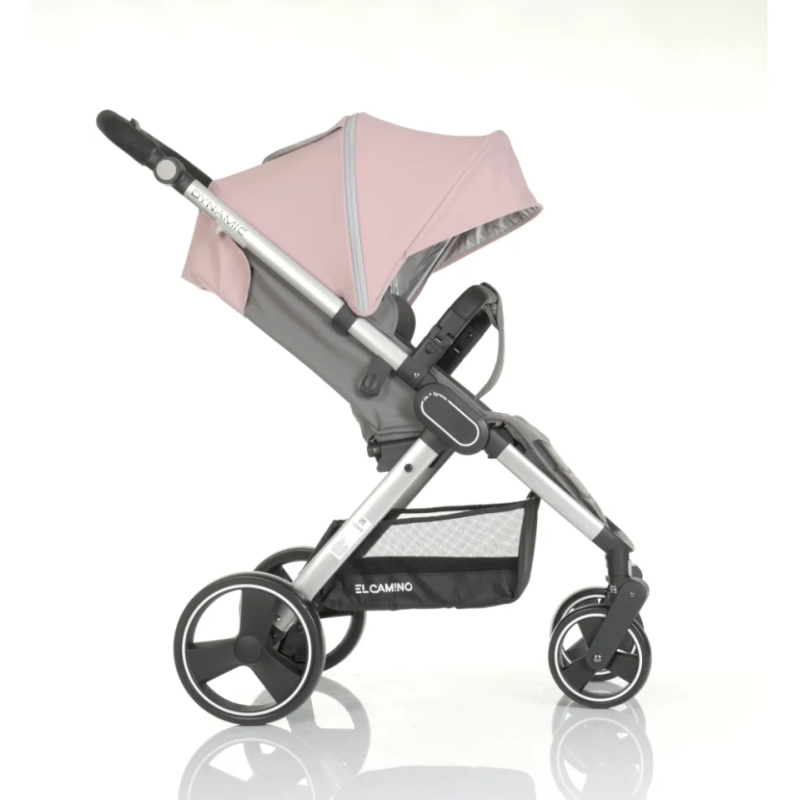 Коляска дитяча ElCamino ME 1053 DYNAMIC v.2 Pale Pink