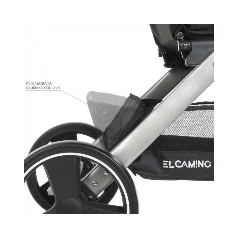 Коляска дитяча ElCamino ME 1053N DYNAMIC PRO Pale Pink