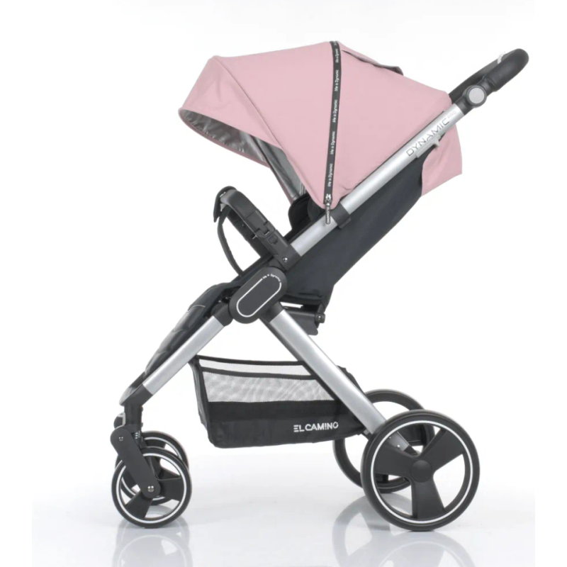 Коляска дитяча ElCamino ME 1053N DYNAMIC PRO Pale Pink