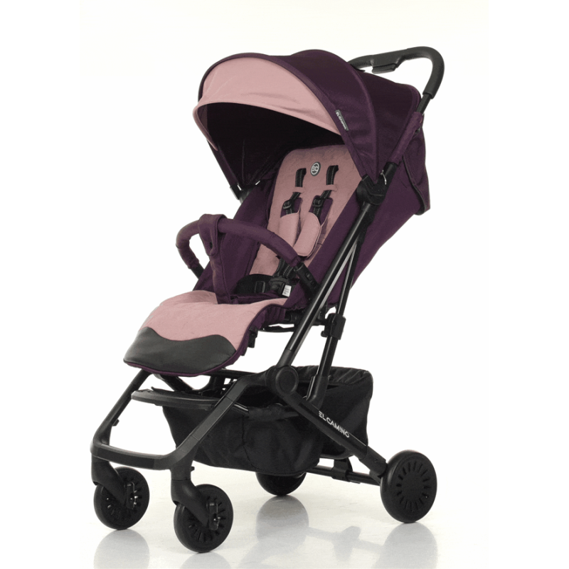 Коляска дитяча ElCamino ME 1070 SELECT Plum