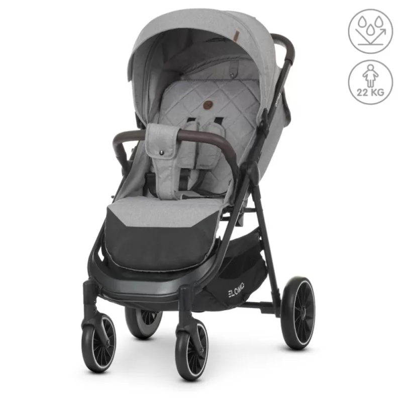 Коляска дитяча ElCamino ME 1083 OPTIMA Mirage Gray