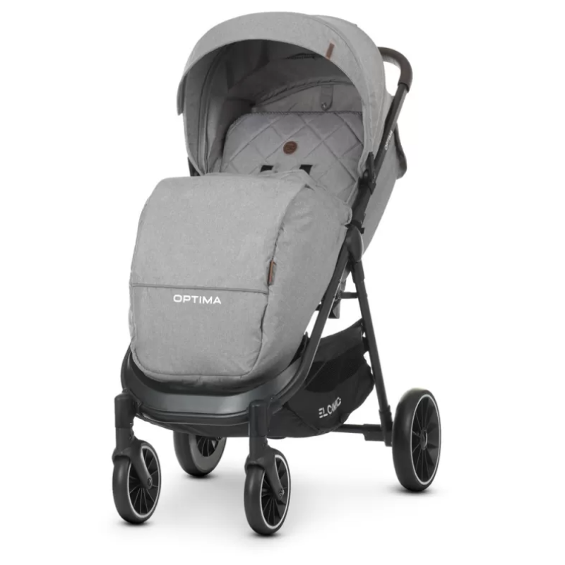 Коляска дитяча ElCamino ME 1083 OPTIMA Mirage Gray