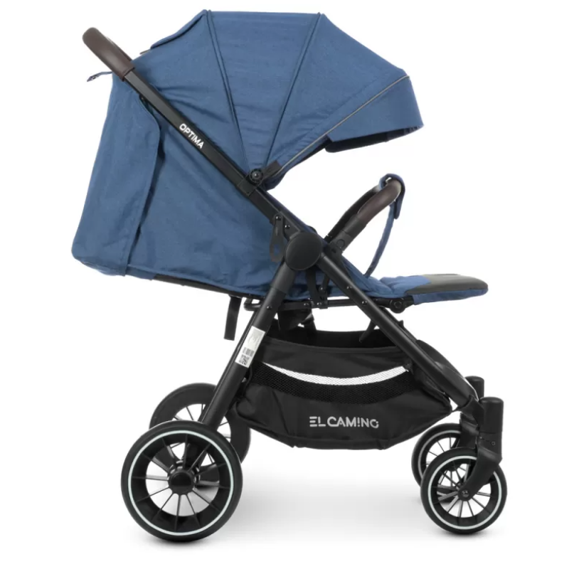 Коляска дитяча ElCamino ME 1083 OPTIMA Navy Blue