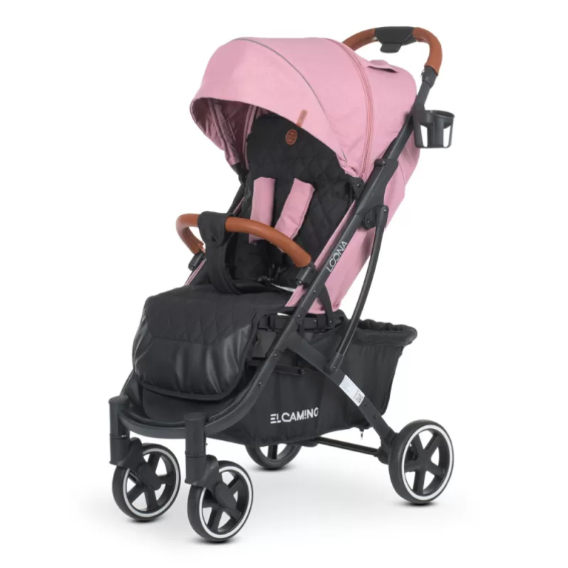 Коляска дитяча ElCamino ME 1090-1 LOONA Blush Rose