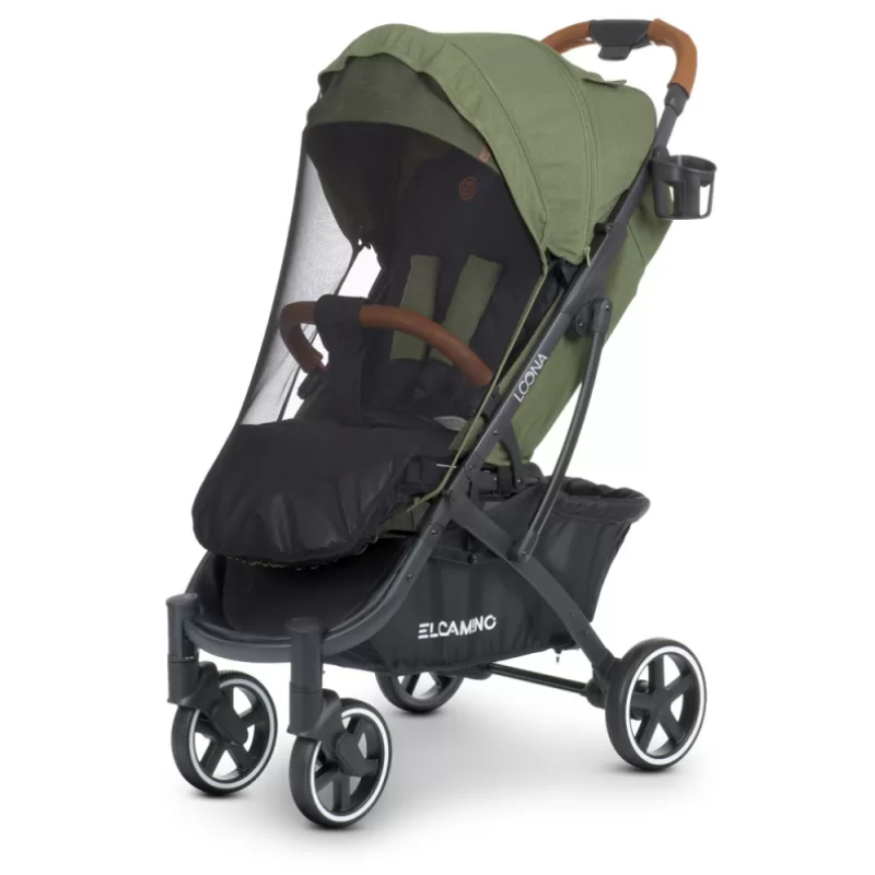 Коляска дитяча ElCamino ME 1090-1 LOONA Olive Green