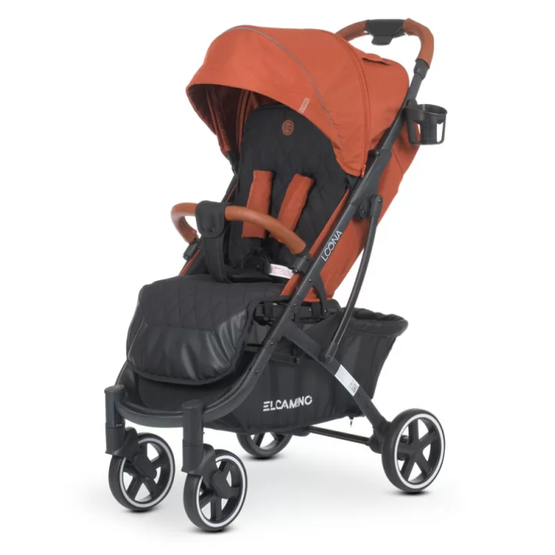 Коляска дитяча ElCamino ME 1090-1 LOONA Rooibos Orange
