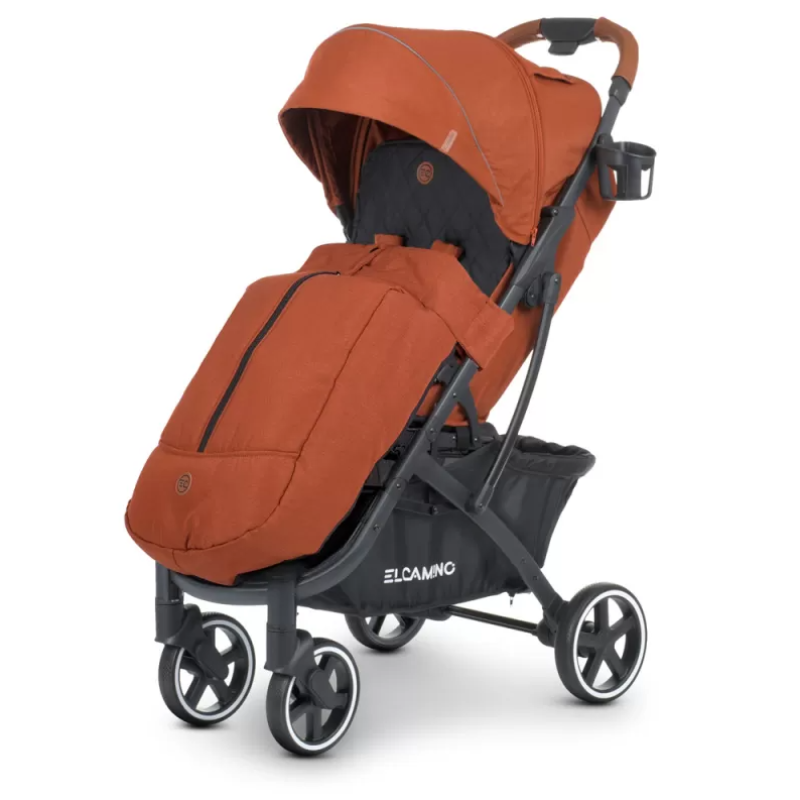 Коляска дитяча ElCamino ME 1090-1 LOONA Rooibos Orange