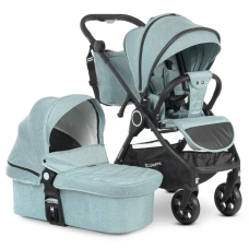 Коляска універсальна 2в1 ElCamino ME 1085 SAGA Denim Ash Blue