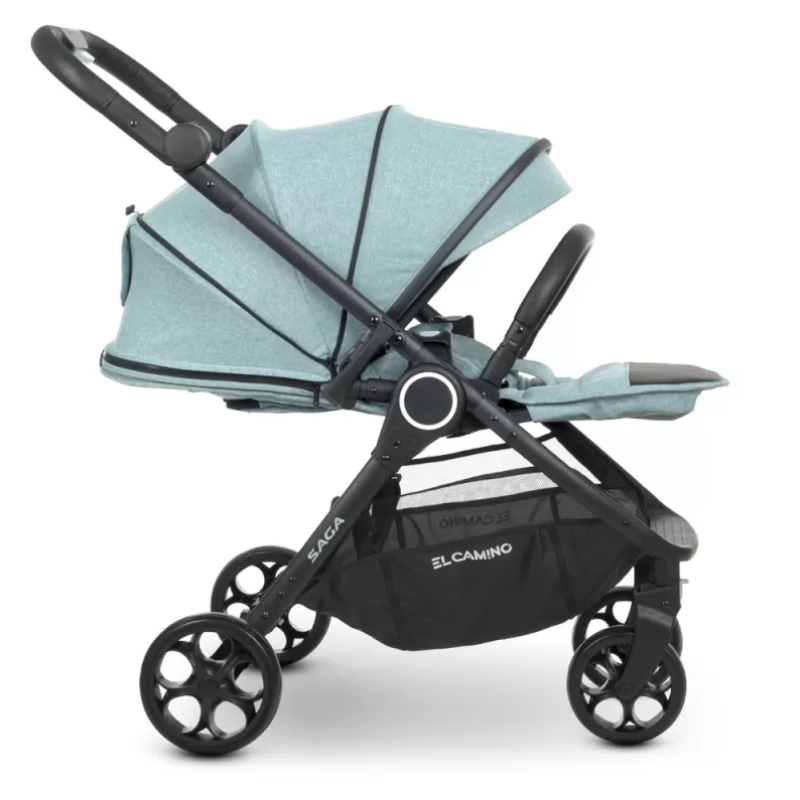 Коляска універсальна 2в1 ElCamino ME 1085 SAGA Denim Ash Blue