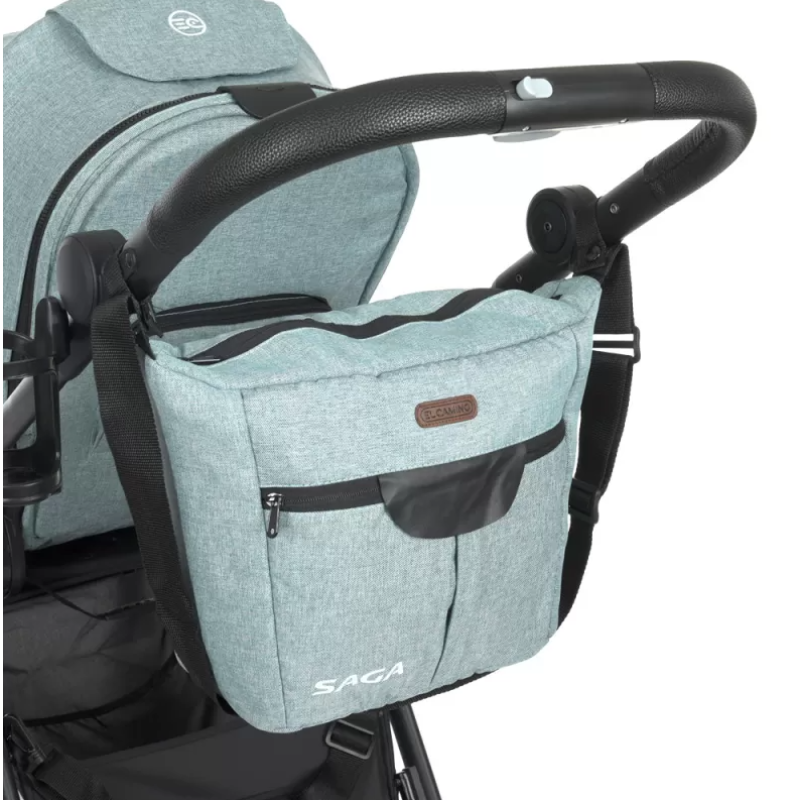 Коляска універсальна 2в1 ElCamino ME 1085 SAGA Denim Ash Blue