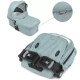Коляска універсальна 2в1 ElCamino ME 1085 SAGA Denim Ash Blue
