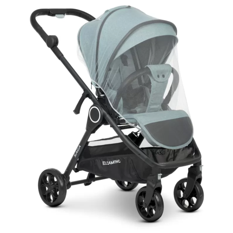 Коляска універсальна 2в1 ElCamino ME 1085 SAGA Denim Ash Blue