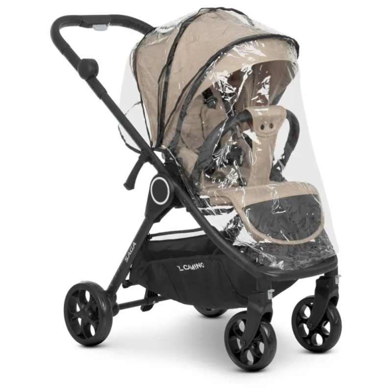 Коляска універсальна 2в1 ElCamino ME 1085 SAGA Denim Beige