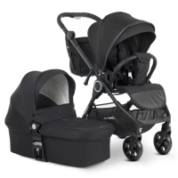 Коляска універсальна 2в1 ElCamino ME 1085 SAGA Denim Black