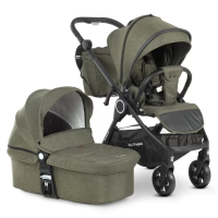 Коляска універсальна 2в1 ElCamino ME 1085 SAGA Denim Khaki