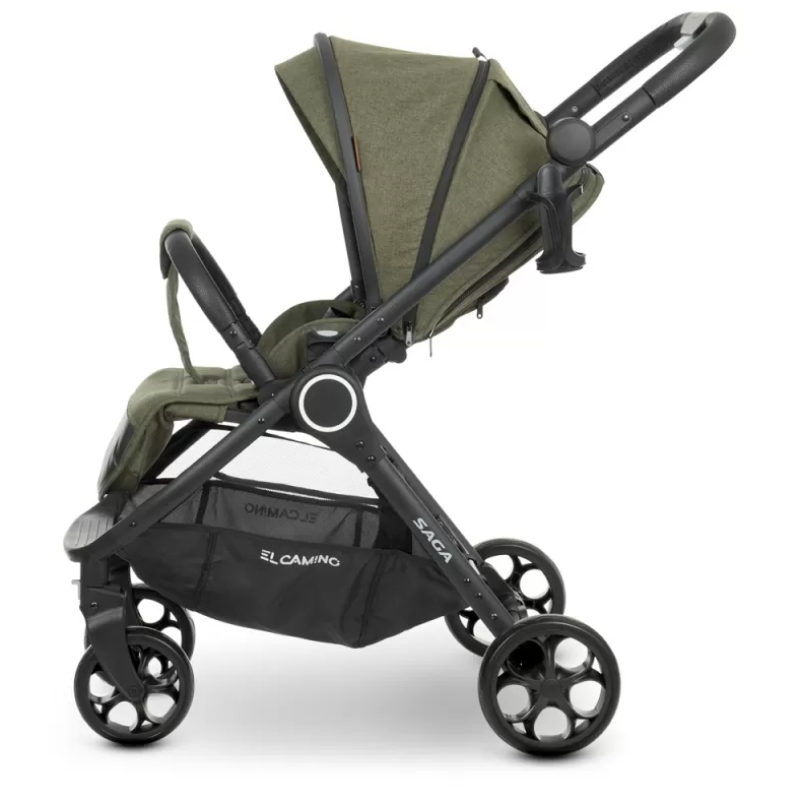 Коляска універсальна 2в1 ElCamino ME 1085 SAGA Denim Khaki
