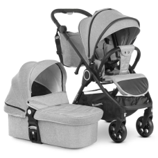 Коляска універсальна 2в1 ElCamino ME 1085 SAGA Denim Medium Gray